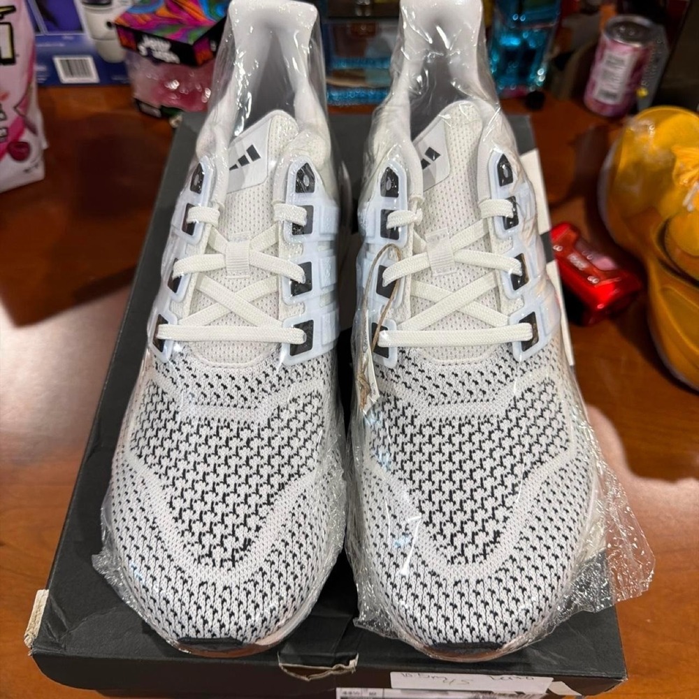 Adidas Ultradream DNA Mens Running Shoes White Black JS0320 US 10.5